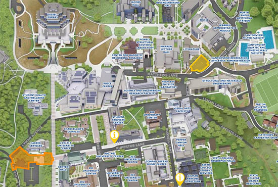 Uc San Diego Map Getting Around